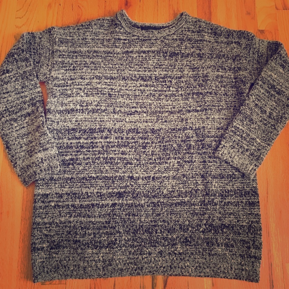 Oversized knit sweater